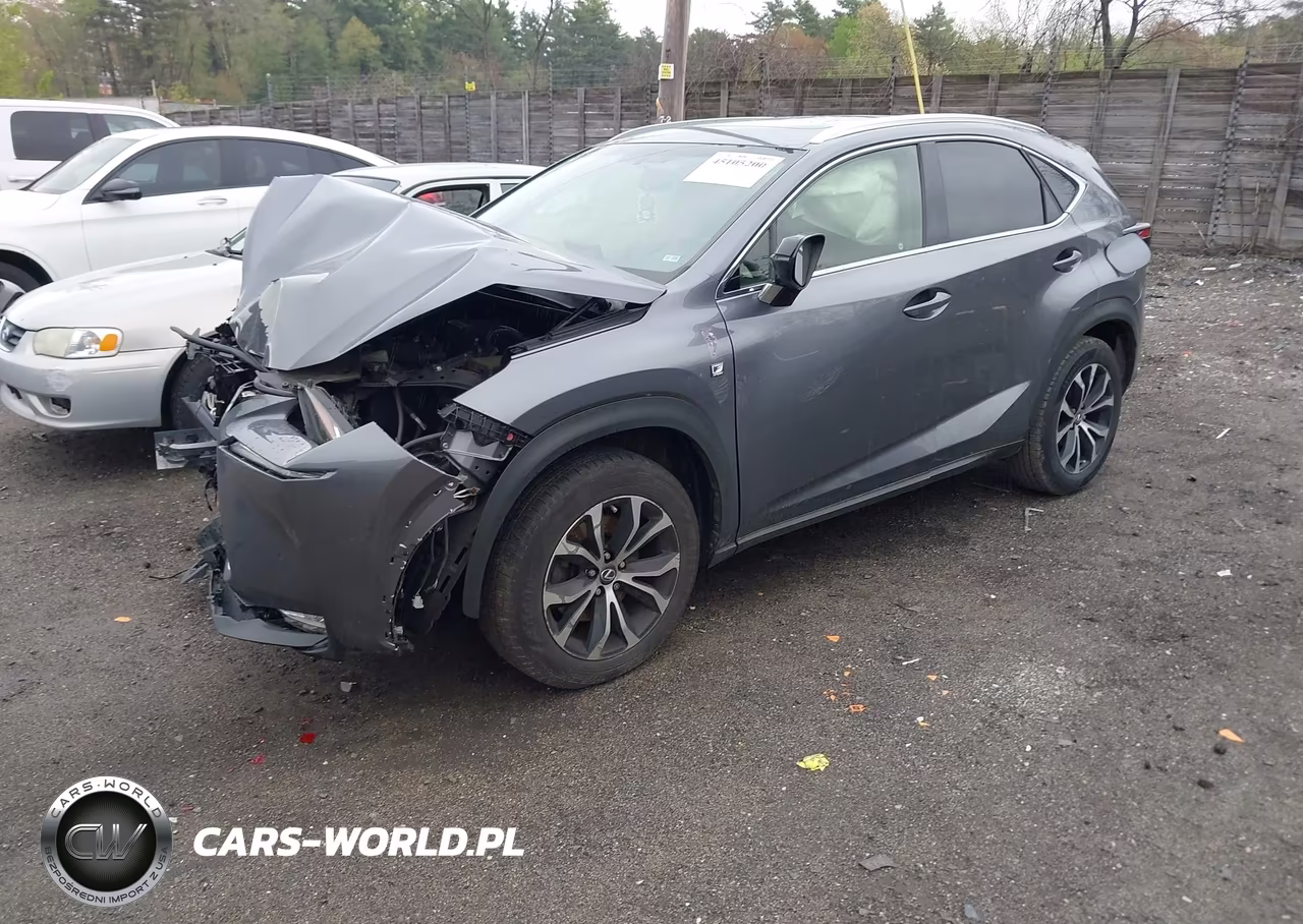 2017 Lexus Nx 200T F Sport VIN:JTJBARBZXH2148627 - 2