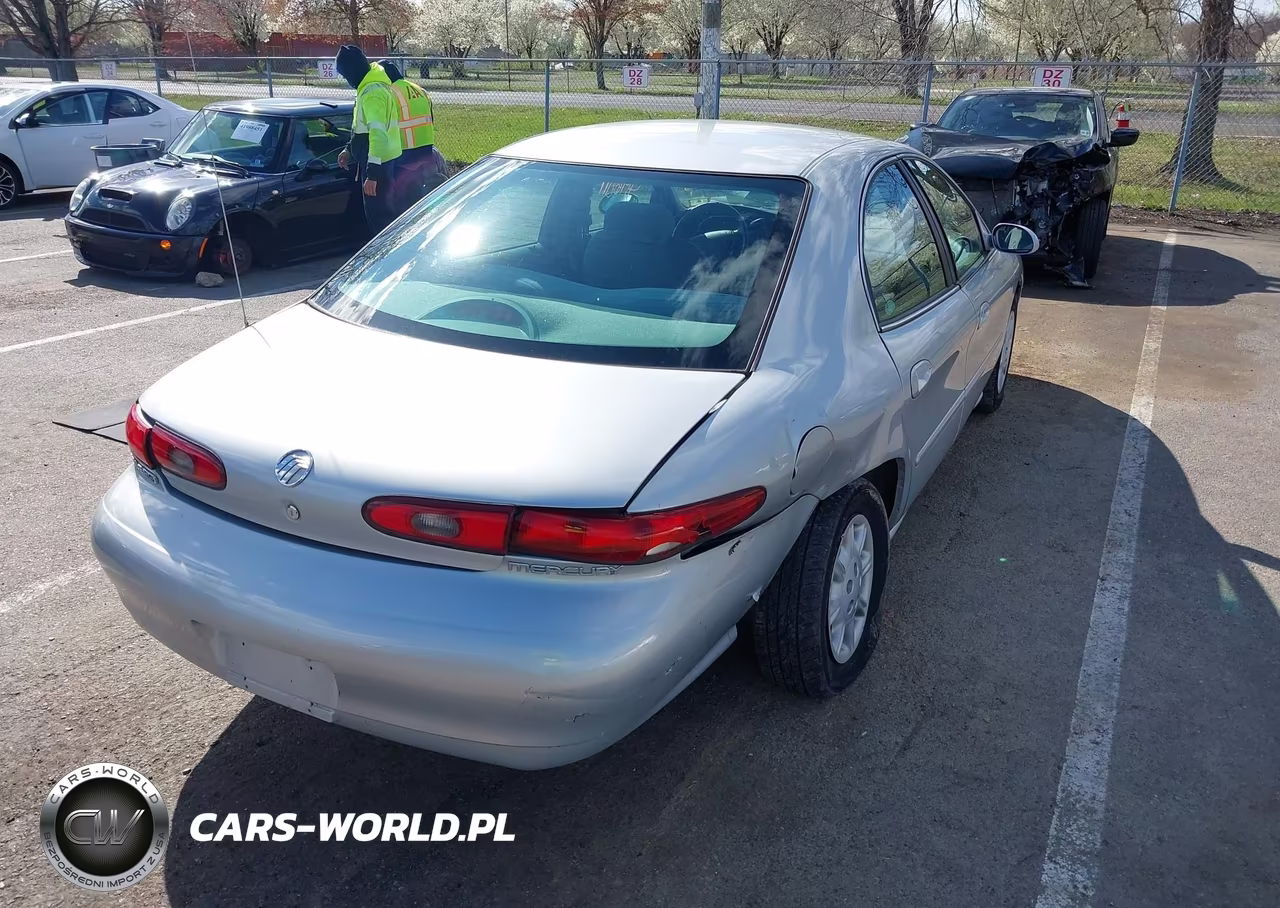 1999 Mercury Sable Gs VIN:1MEFM50U2XA635075 - 4