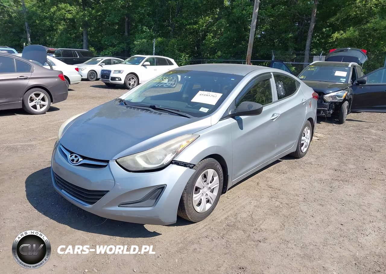 2016 Hyundai Elantra Se VIN:5NPDH4AE1GH695209 - 2