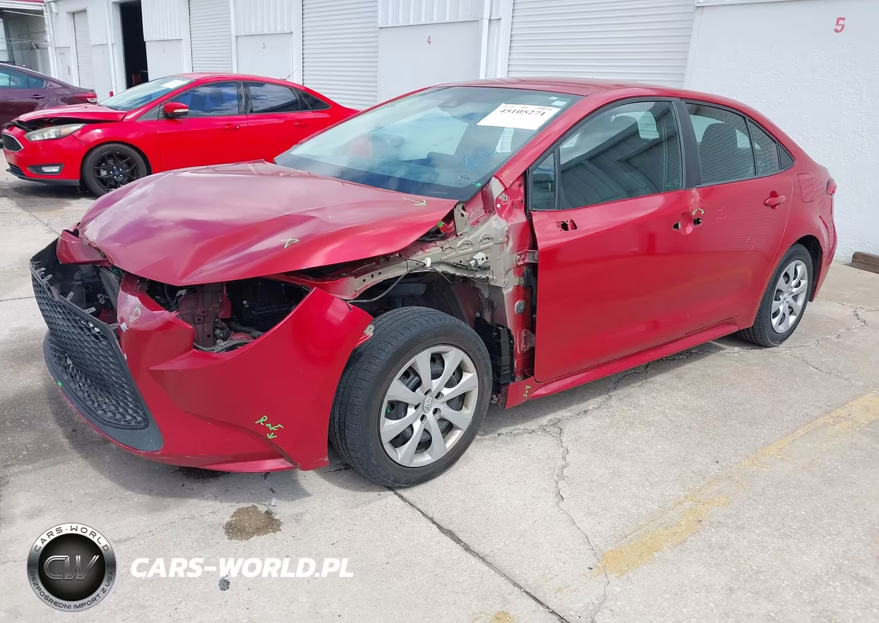 2021 Toyota Corolla Le VIN:5YFEPMAE9MP201281 - 2