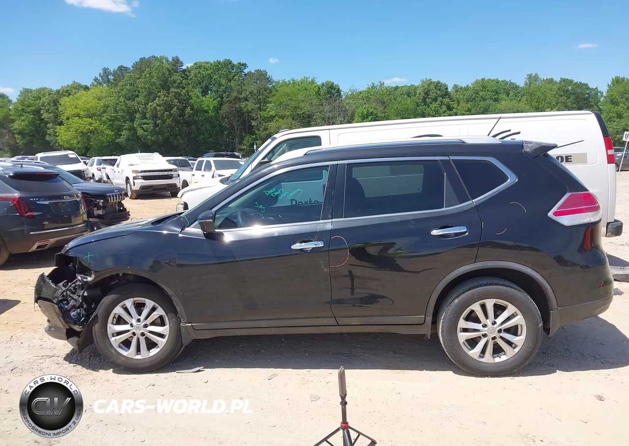2016 Nissan Rogue Sv VIN:KNMAT2MV5GP624939 - 14