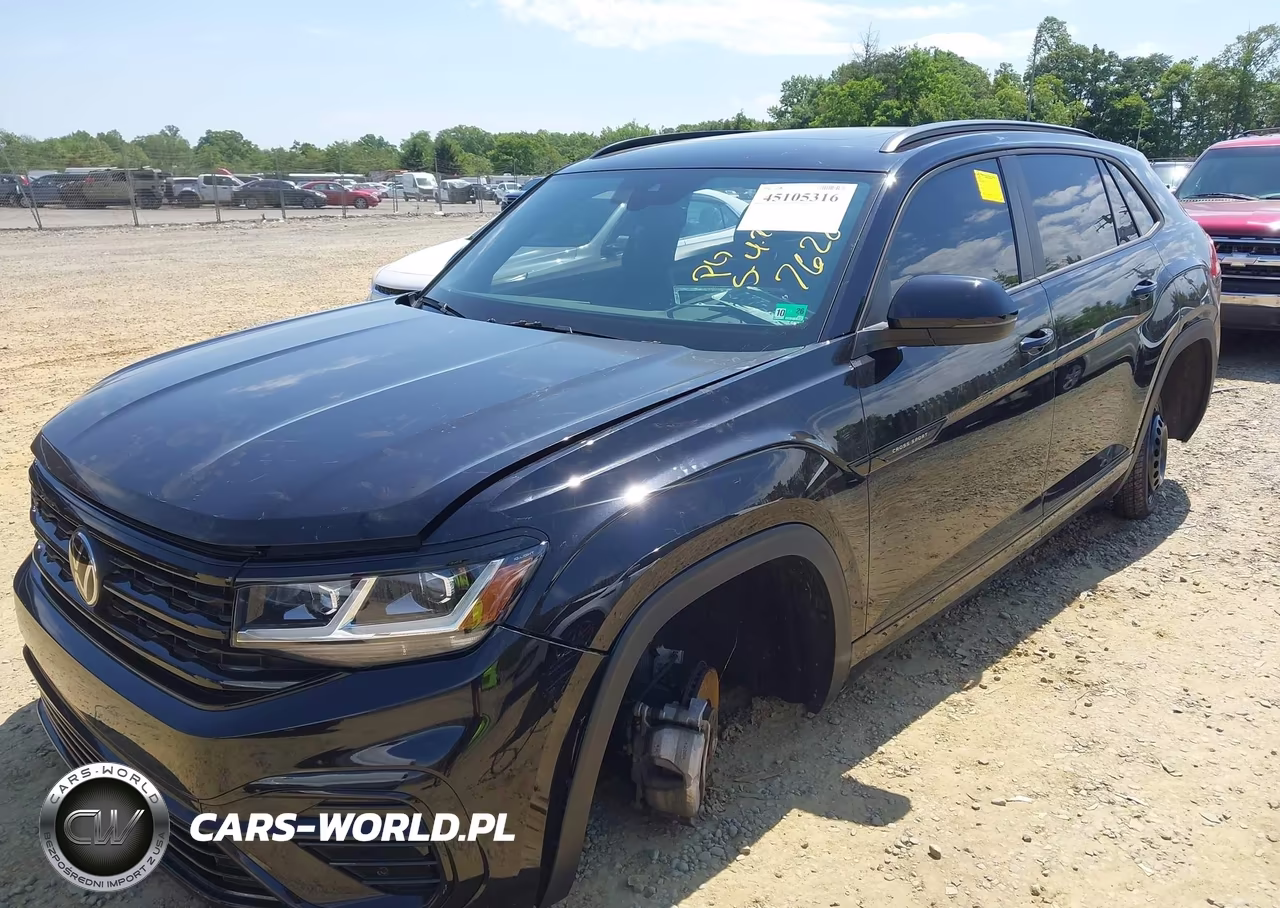 2023 Volkswagen Atlas Cross Sport 3.6L V6 Sel-3.6L V6 Sel R-Line Black VIN:1V2SE2CA9PC217628 - 2