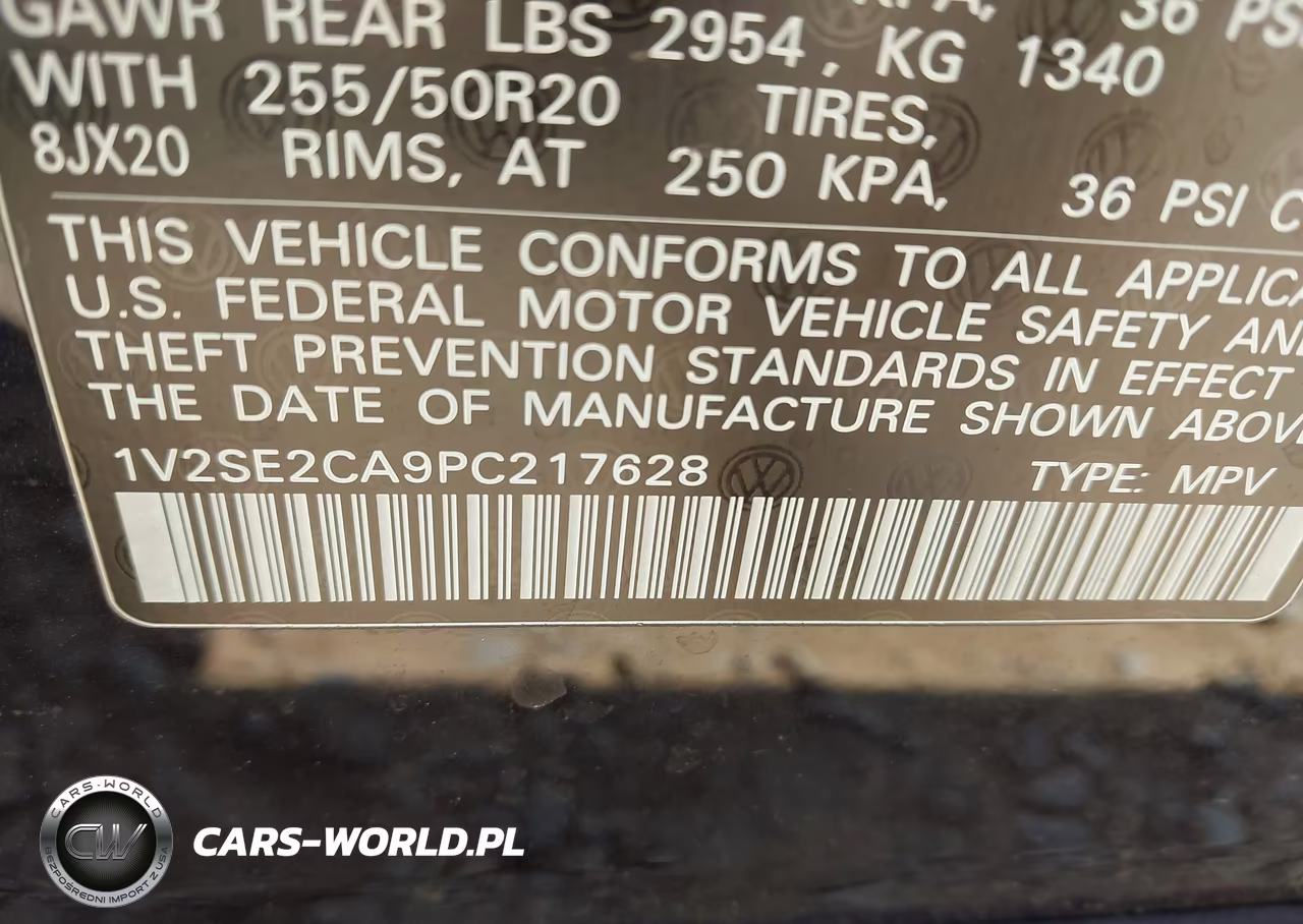 2023 Volkswagen Atlas Cross Sport 3.6L V6 Sel-3.6L V6 Sel R-Line Black VIN:1V2SE2CA9PC217628 - 9