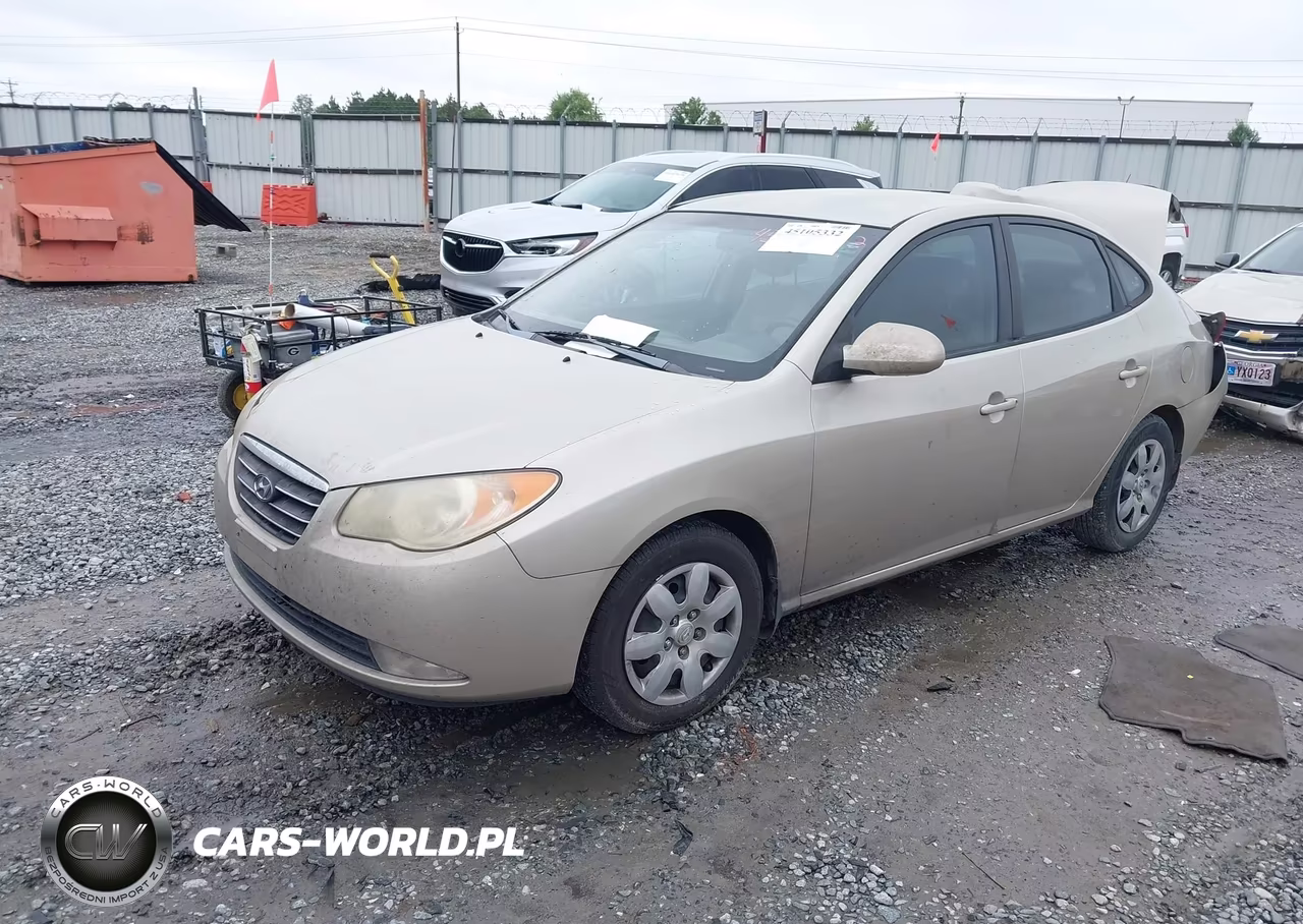 2009 Hyundai Elantra Gls VIN:KMHDU46D49U684883 - 2