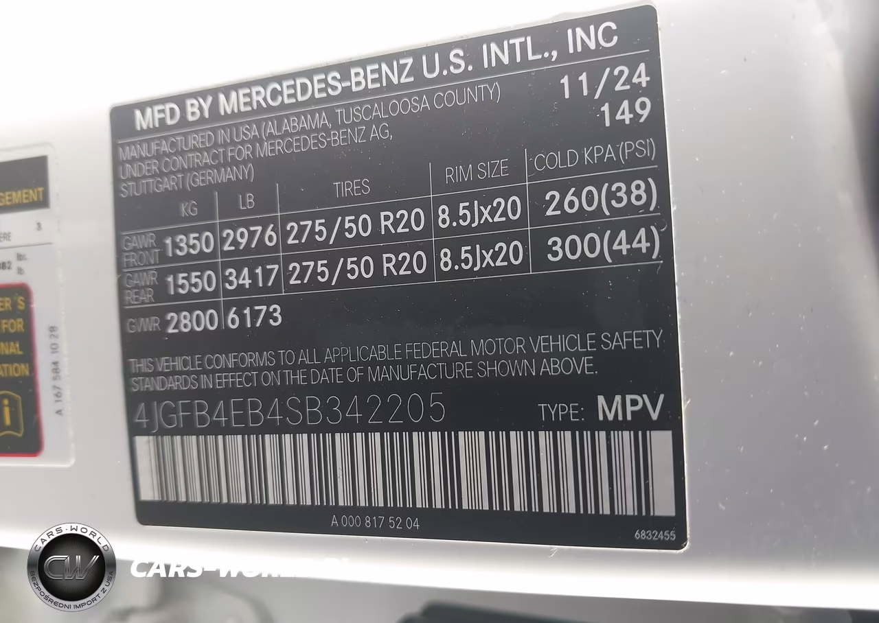 2025 Mercedes-Benz Gle 350 VIN:4JGFB4EB4SB342205 - 9