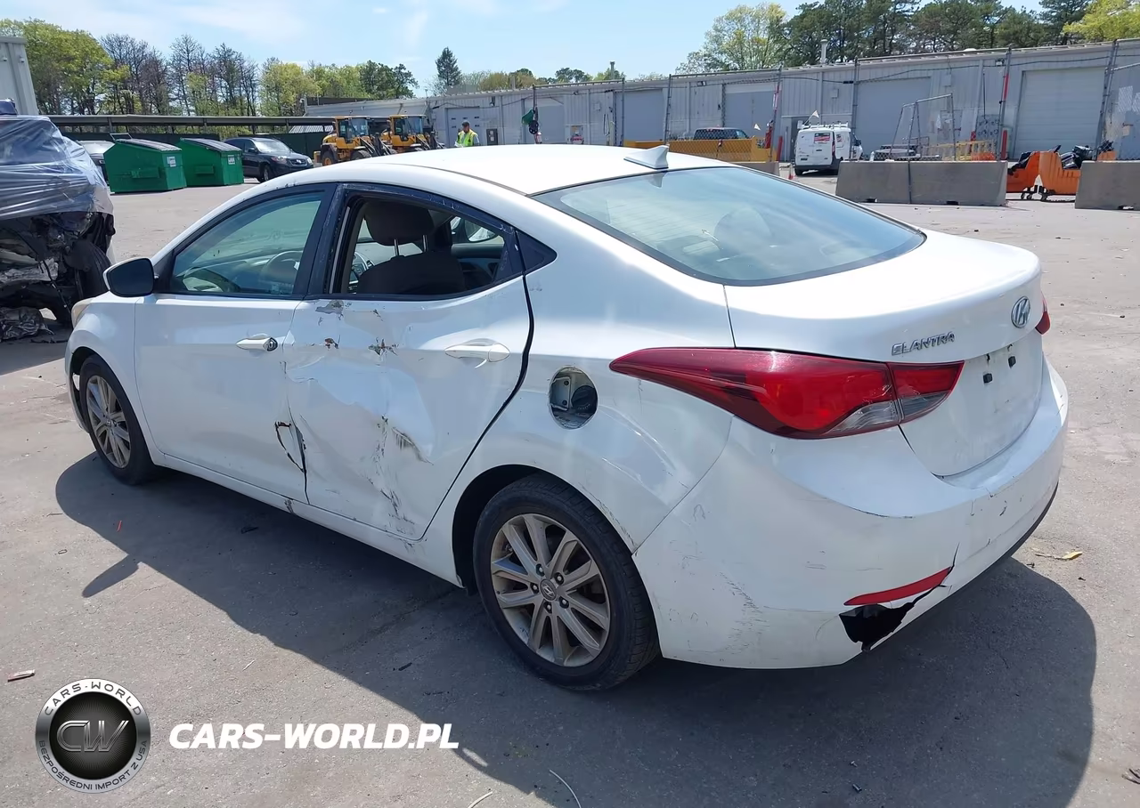 2016 Hyundai Elantra Se VIN:5NPDH4AE0GH683410 - 3
