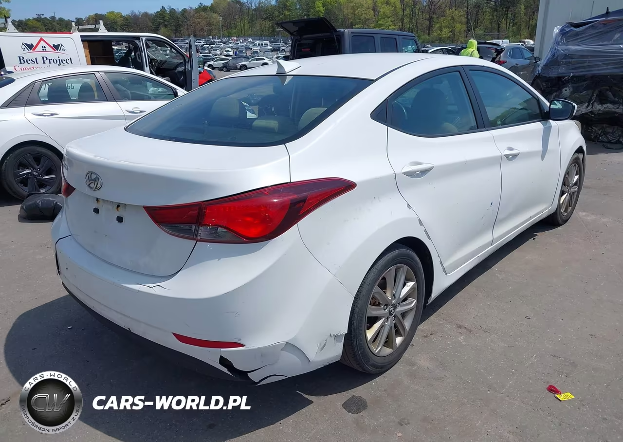 2016 Hyundai Elantra Se VIN:5NPDH4AE0GH683410 - 4