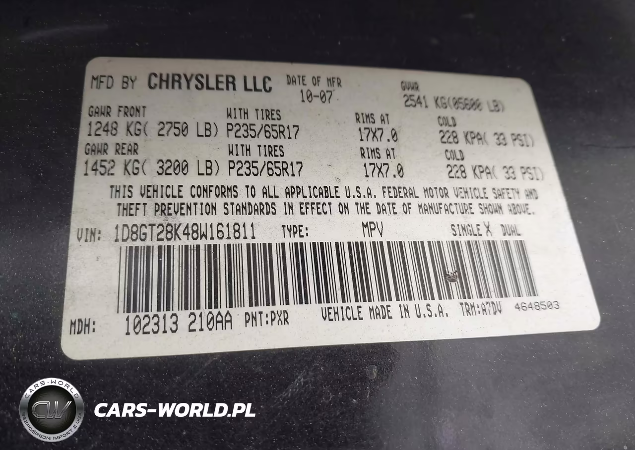 2008 Dodge Nitro Sxt VIN:1D8GT28K48W161811 - 9