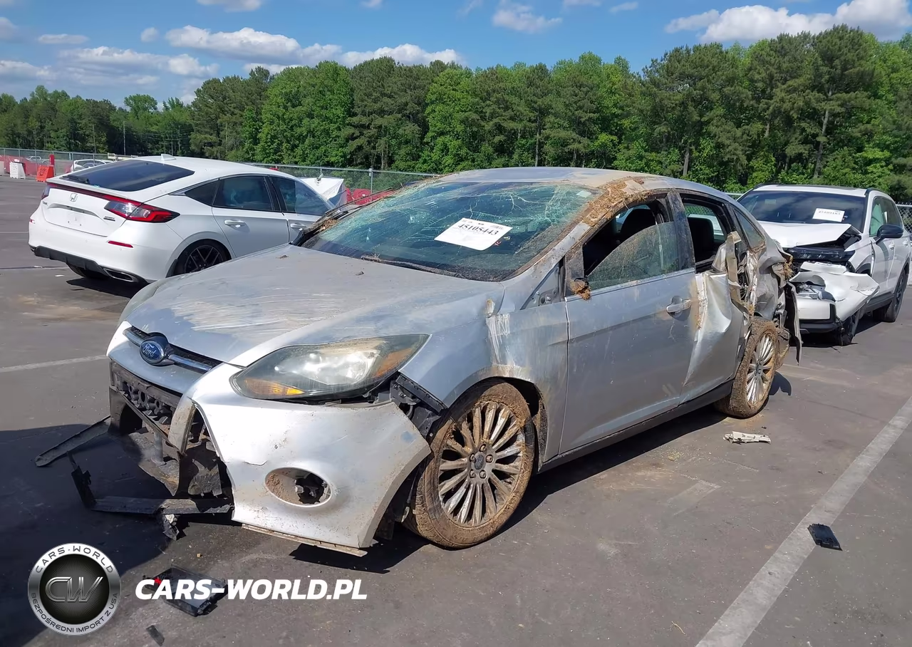 2012 Ford Focus Titanium VIN:1FAHP3J23CL479846 - 2