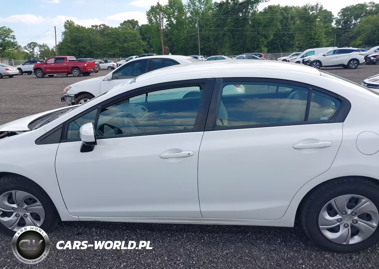 2015 Honda Civic Lx VIN:19XFB2F54FE111900 - 14