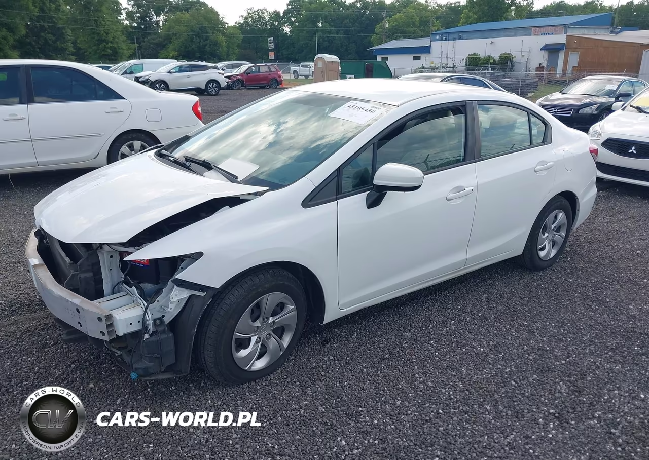 2015 Honda Civic Lx VIN:19XFB2F54FE111900 - 2