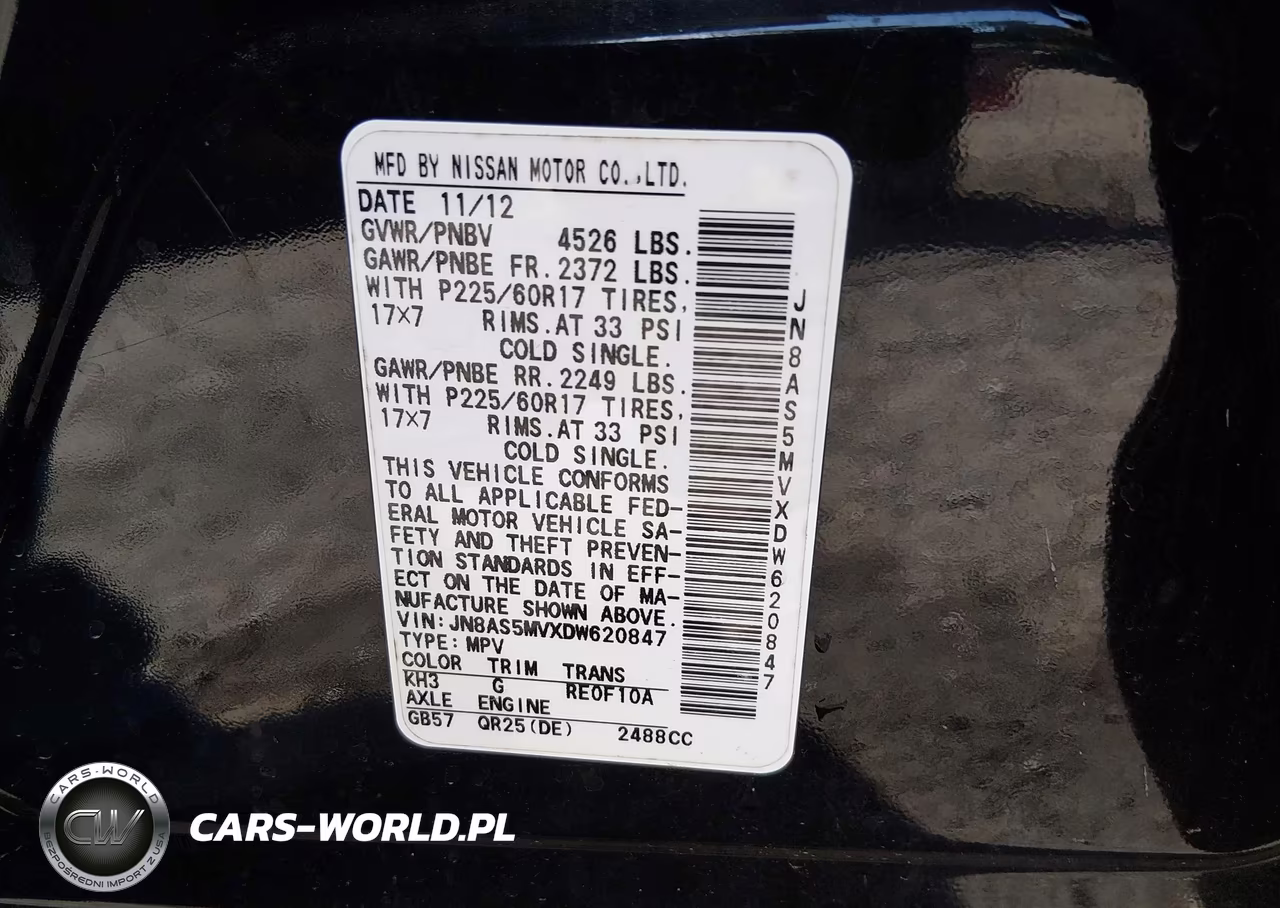 2013 Nissan Rogue Sv VIN:JN8AS5MVXDW620847 - 9