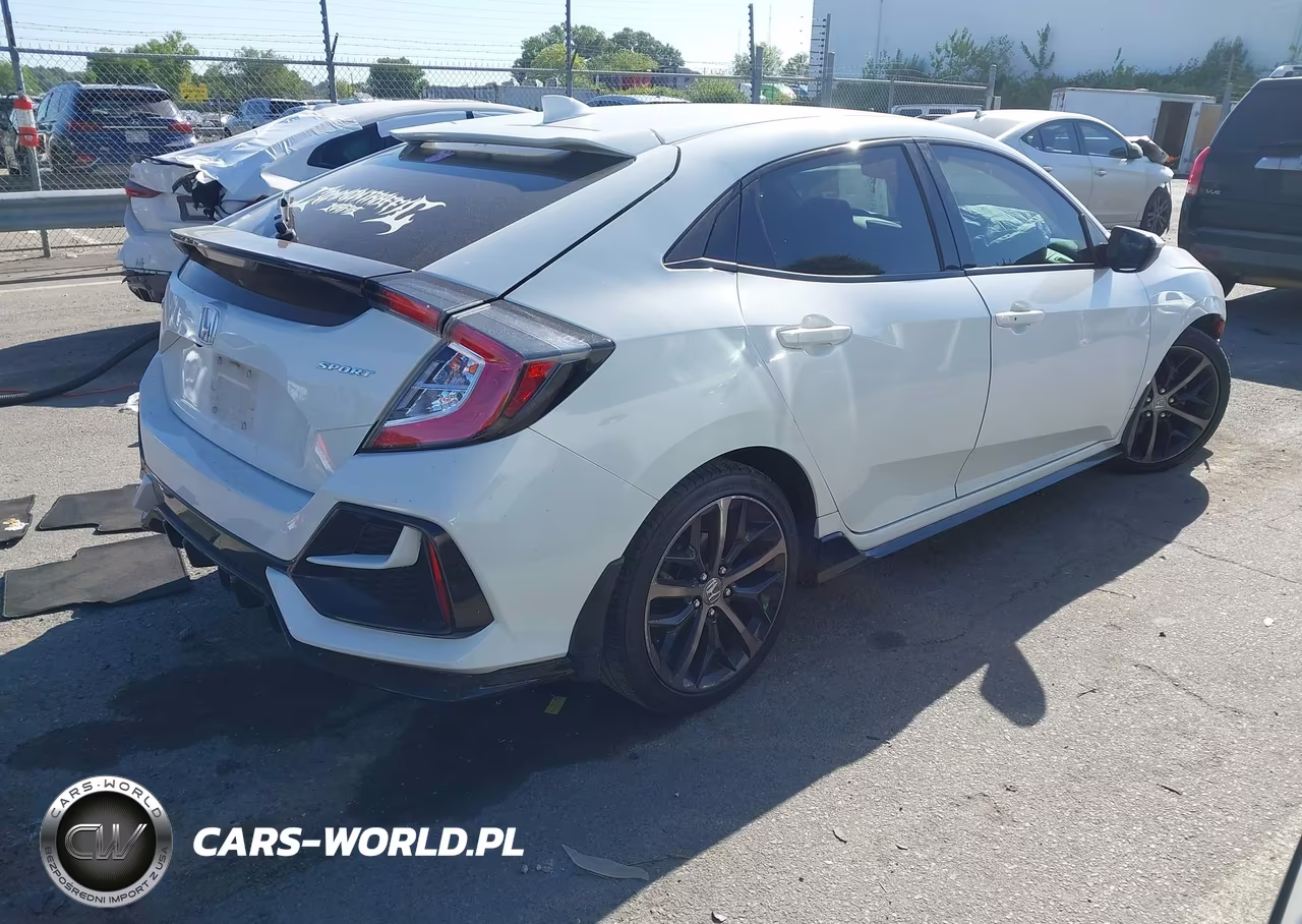 2021 Honda Civic Sport VIN:SHHFK7H42MU404301 - 4