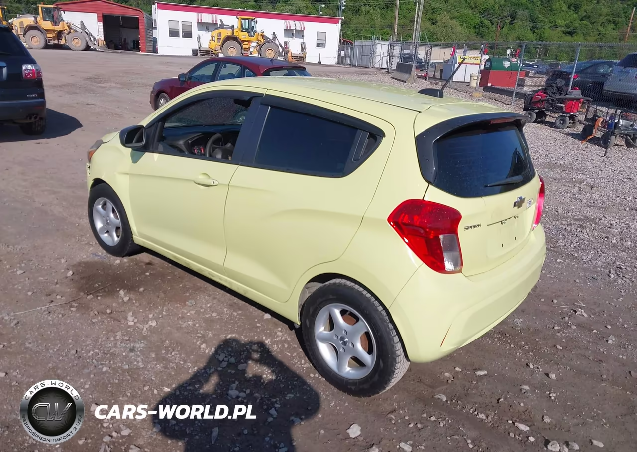 2017 Chevrolet Spark Ls Cvt VIN:KL8CB6SA9HC743887 - 3