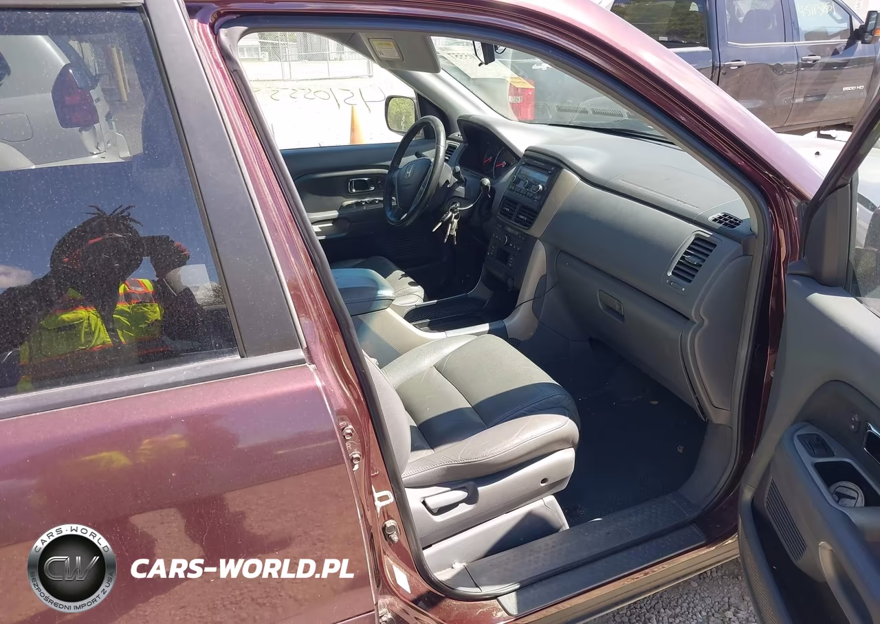 2007 Honda Pilot Ex-L VIN:2HKYF18587H538062 - 5