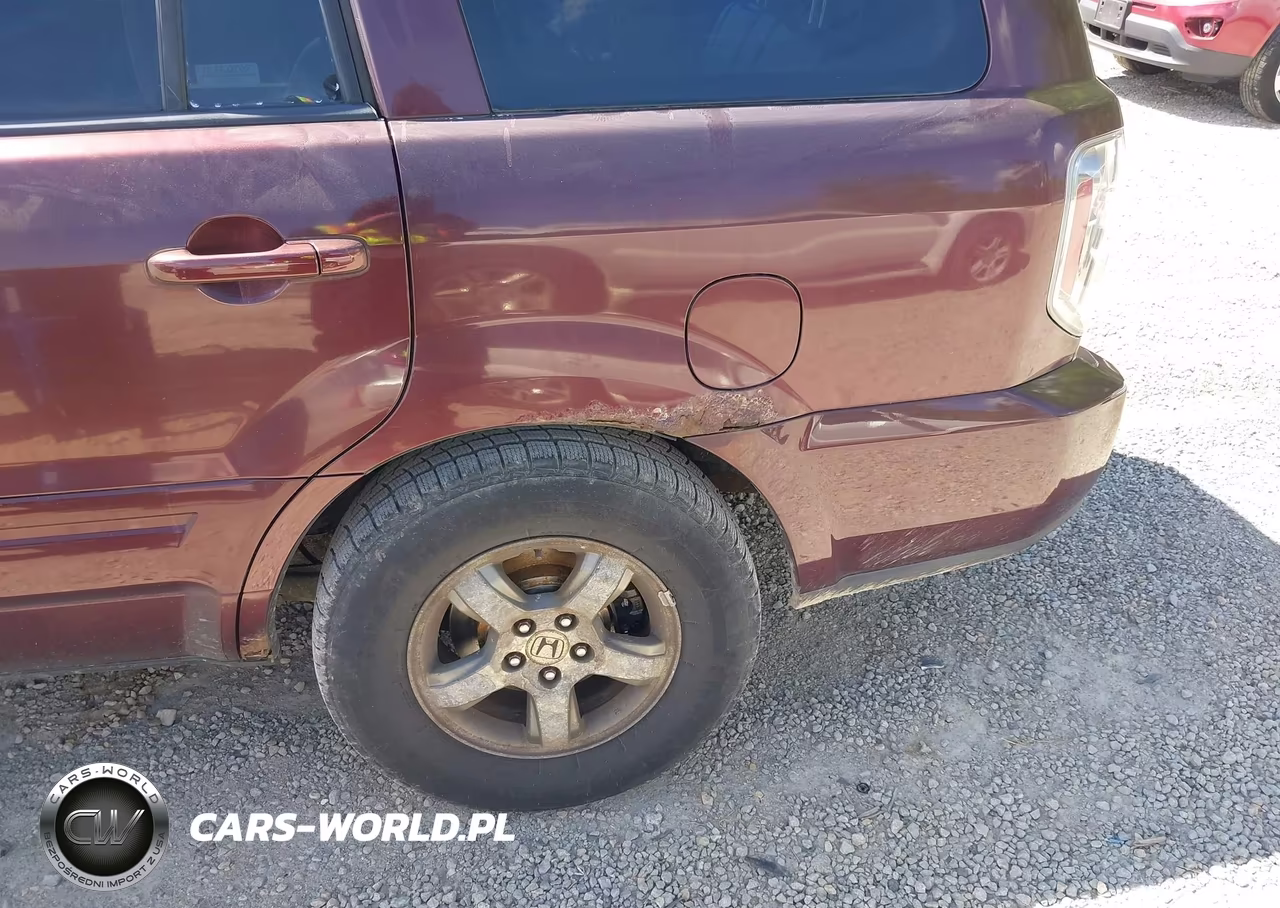 2007 Honda Pilot Ex-L VIN:2HKYF18587H538062 - 6