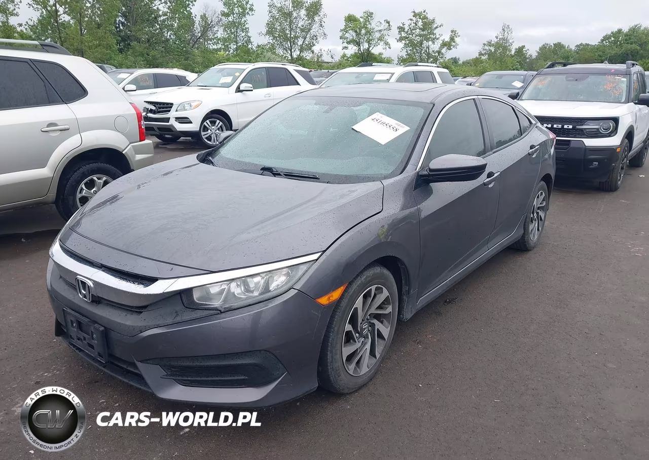 2016 Honda Civic Ex VIN:19XFC2F73GE246642 - 2