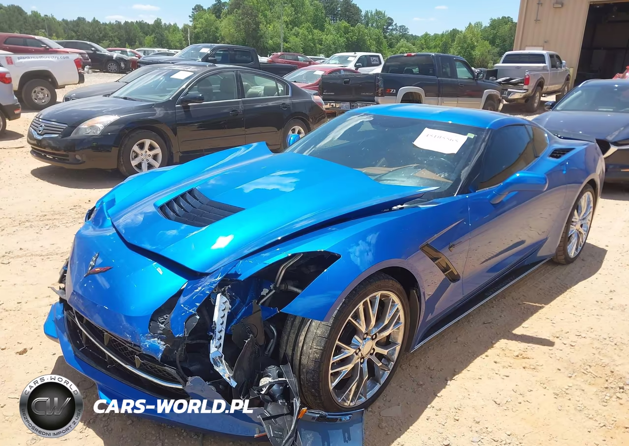 2015 Chevrolet Corvette Stingray Z51 VIN:1G1YM2D75F5124439 - 2