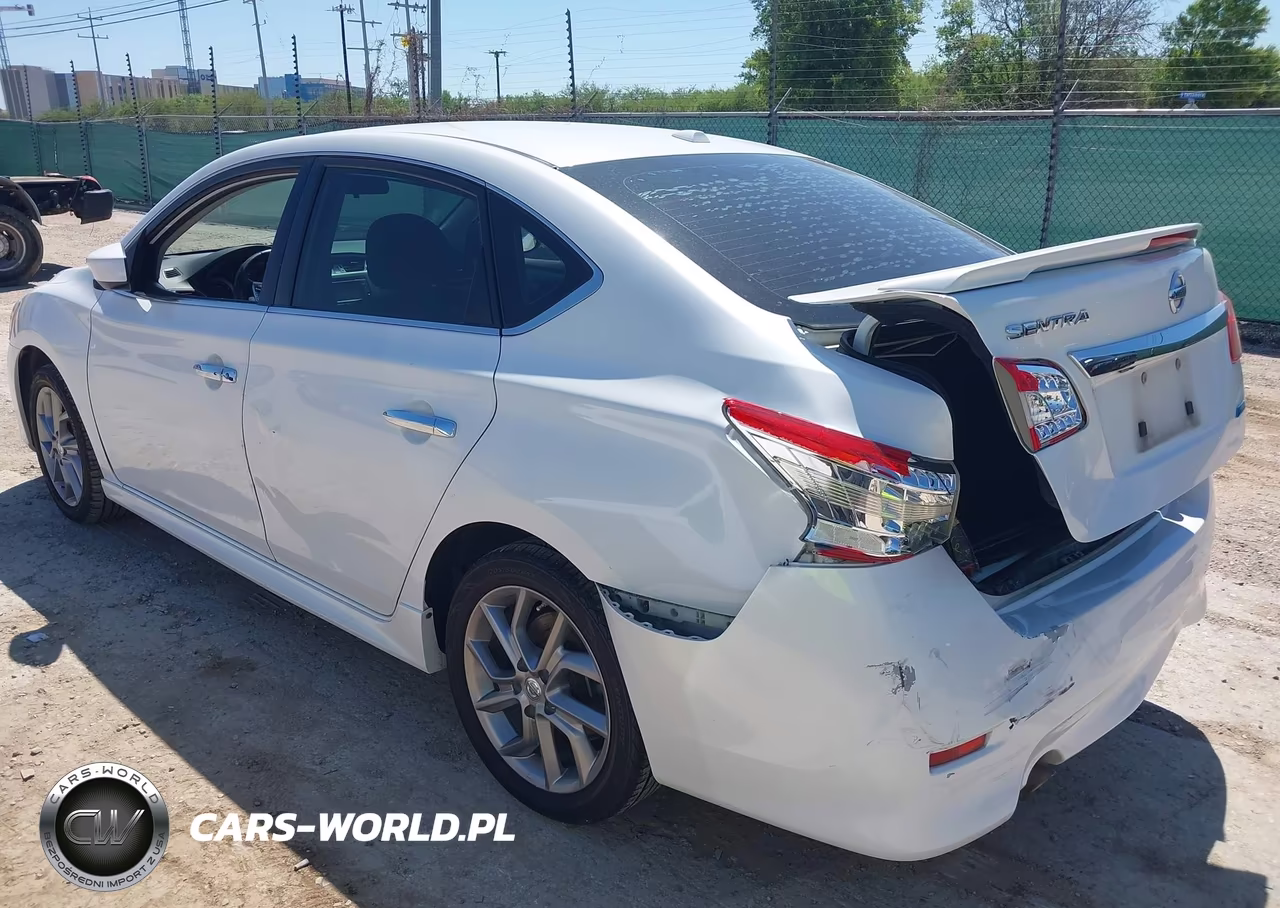2014 Nissan Sentra Sr VIN:3N1AB7AP9EY315804 - 3