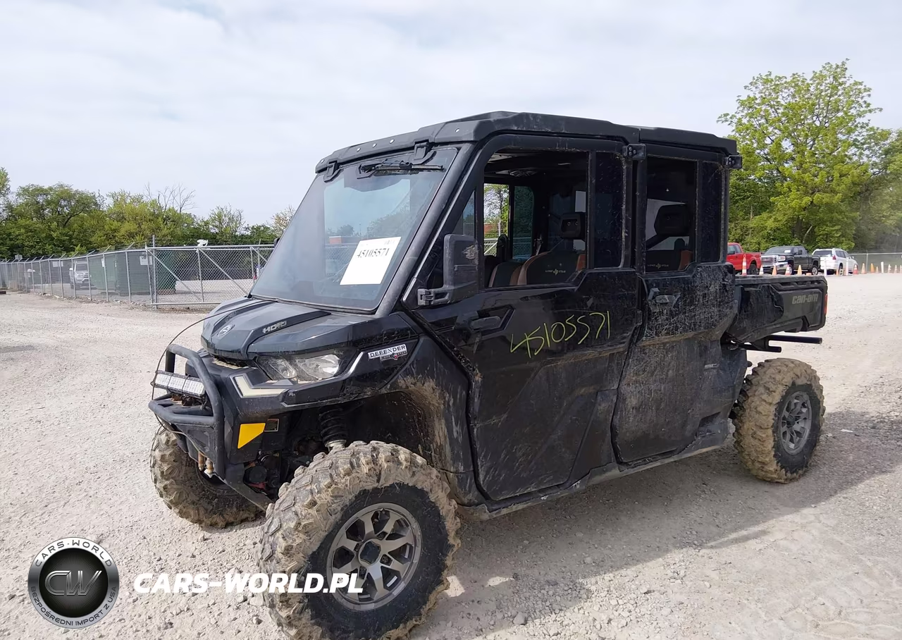 2023 Can-Am Defender Max Limited Cab Hd10 VIN:3JBUUAX45PK003311 - 2