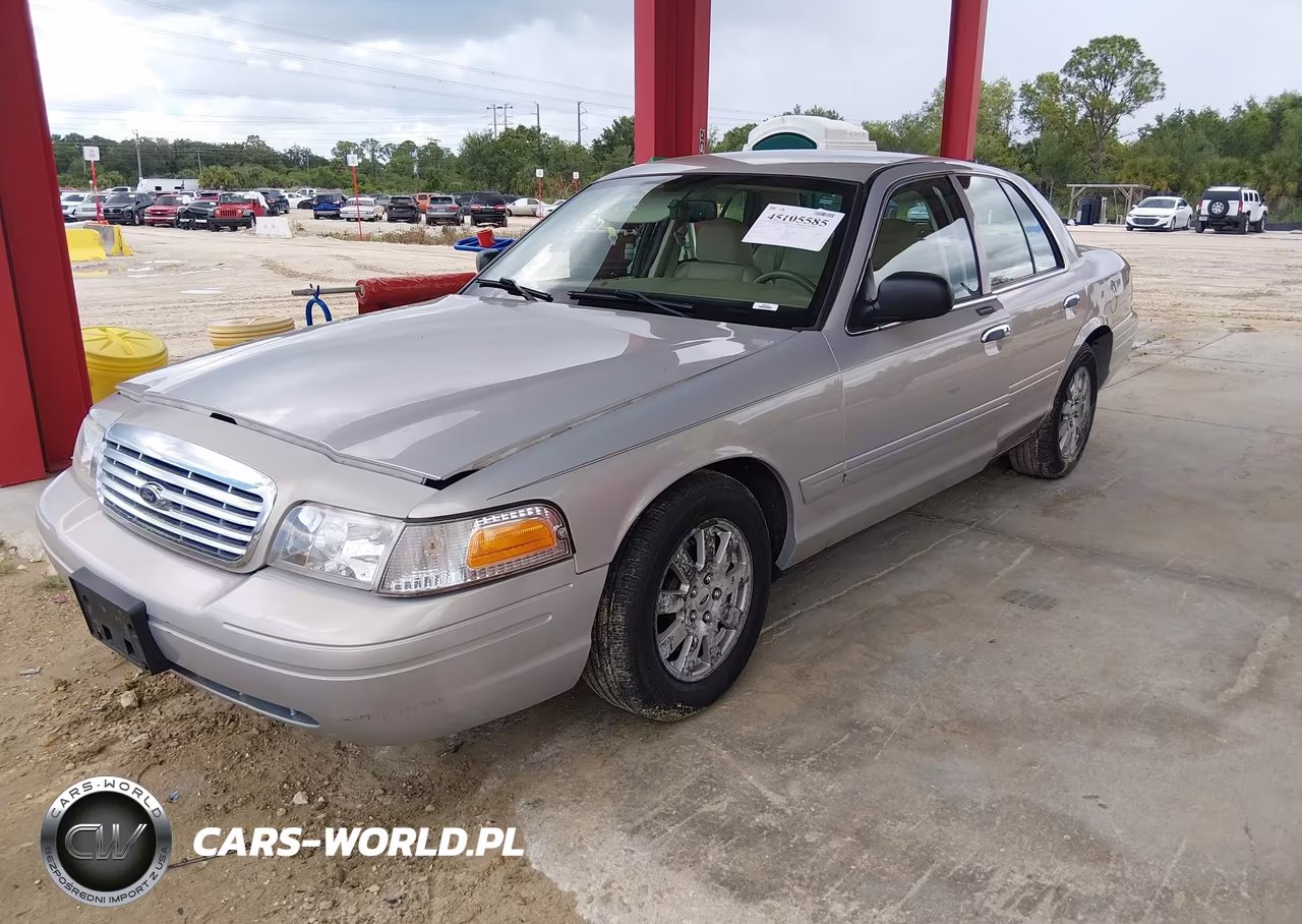 2008 Ford Crown Victoria Lx VIN:2FAFP74V38X135612 - 2