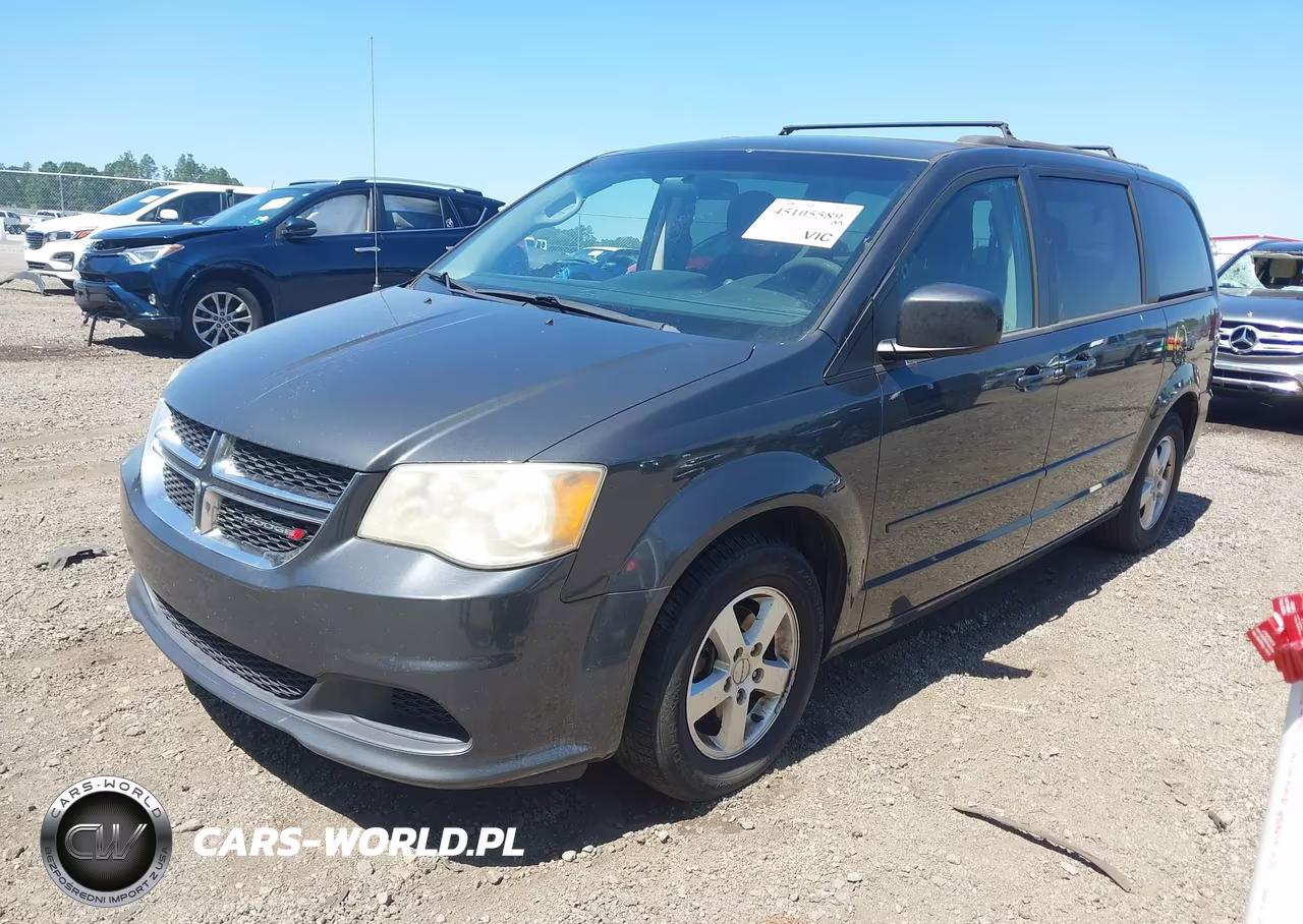 2012 Dodge Grand Caravan Sxt VIN:2C4RDGCG2CR301876 - 2