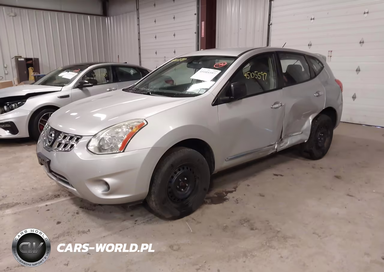 2013 Nissan Rogue S VIN:JN8AS5MV8DW649196 - 2