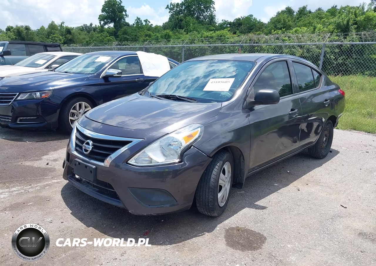 2015 Nissan Versa 1.6 S VIN:3N1CN7AP5FL891839 - 2