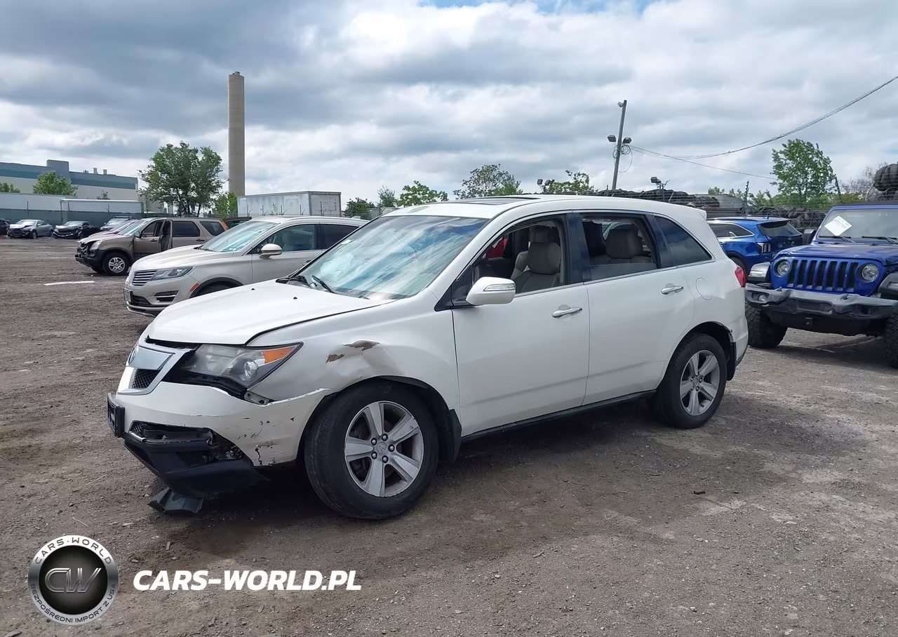 2011 Acura Mdx VIN:2HNYD2H26BH501573 - 2