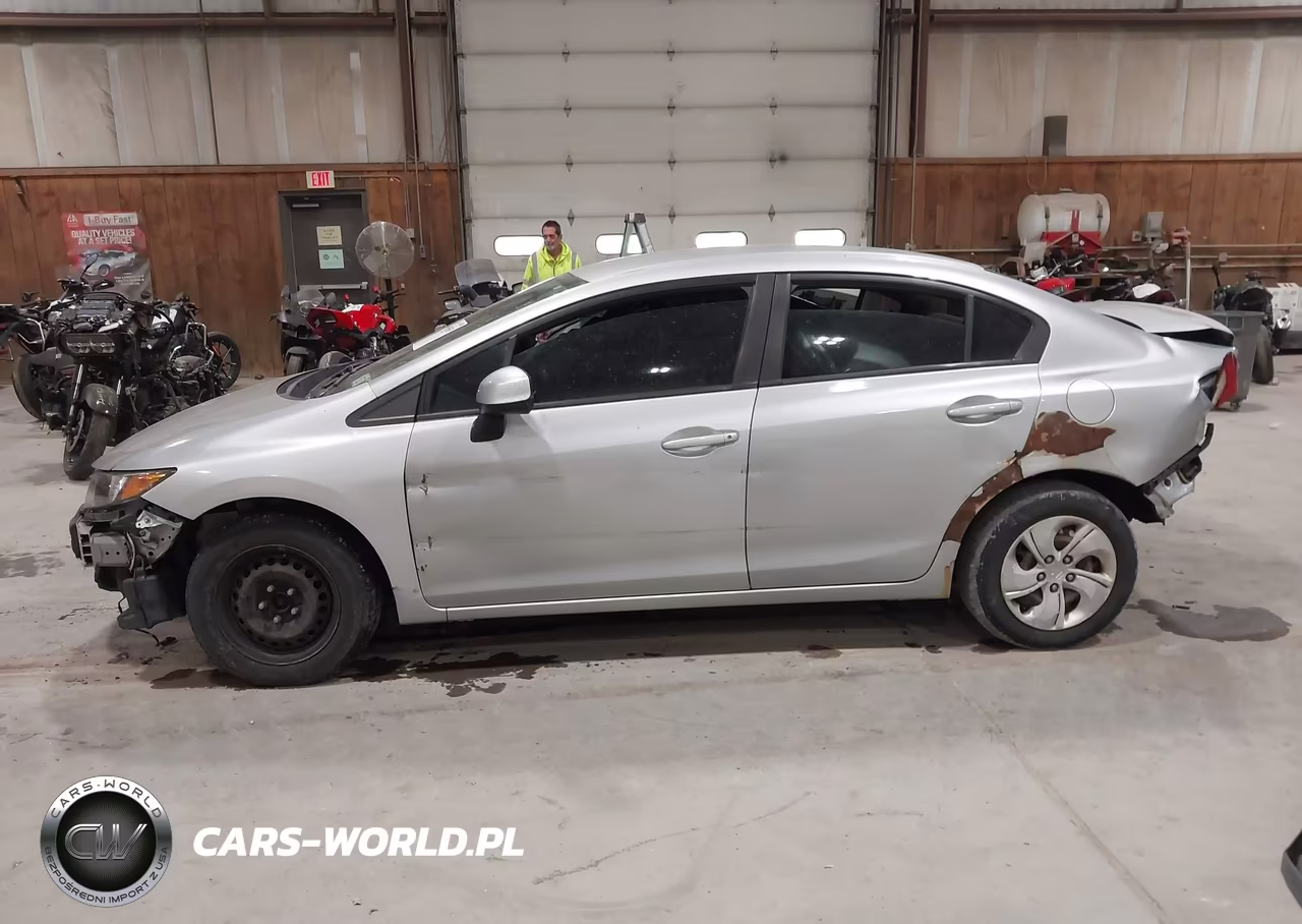 2013 Honda Civic Lx VIN:2HGFB2F53DH503527 - 15