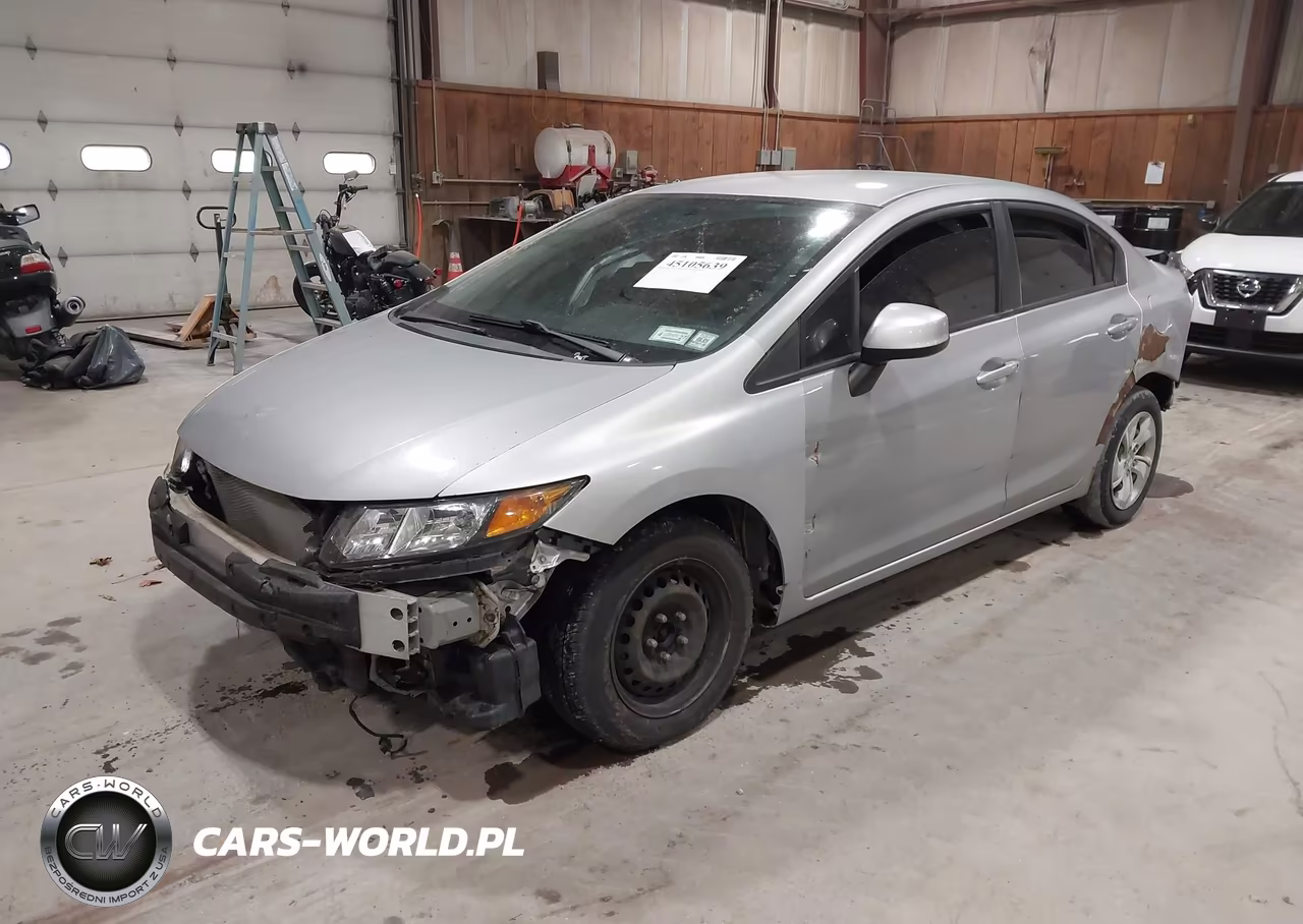 2013 Honda Civic Lx VIN:2HGFB2F53DH503527 - 2