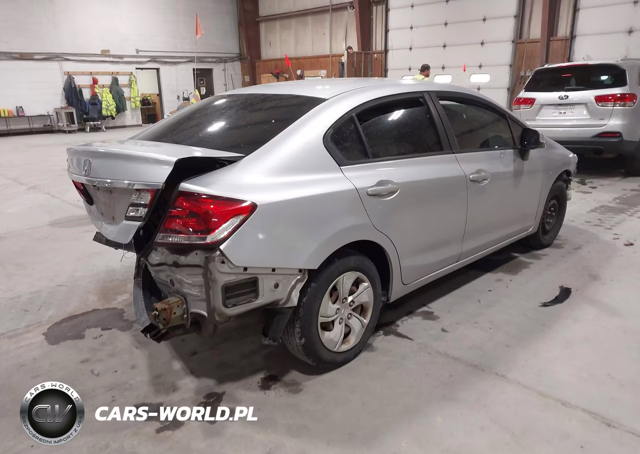 2013 Honda Civic Lx VIN:2HGFB2F53DH503527 - 4