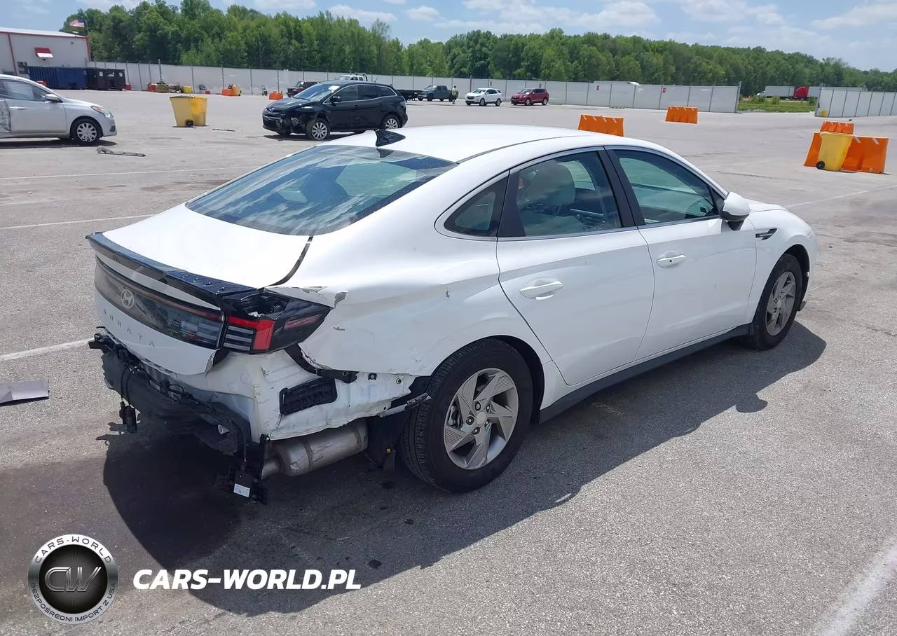 2025 Hyundai Sonata Se VIN:KMHL24JA9SA508174 - 4