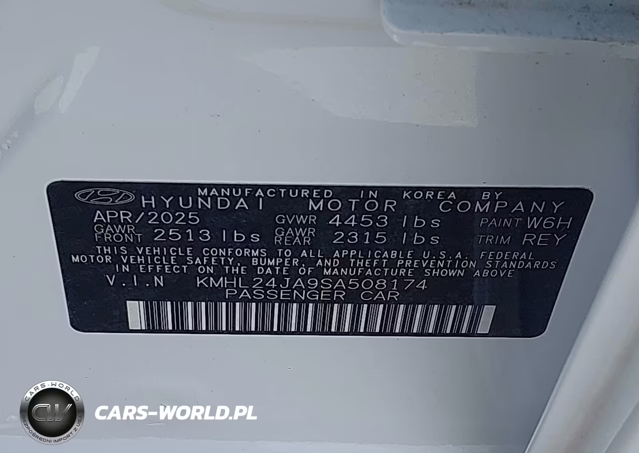 2025 Hyundai Sonata Se VIN:KMHL24JA9SA508174 - 9