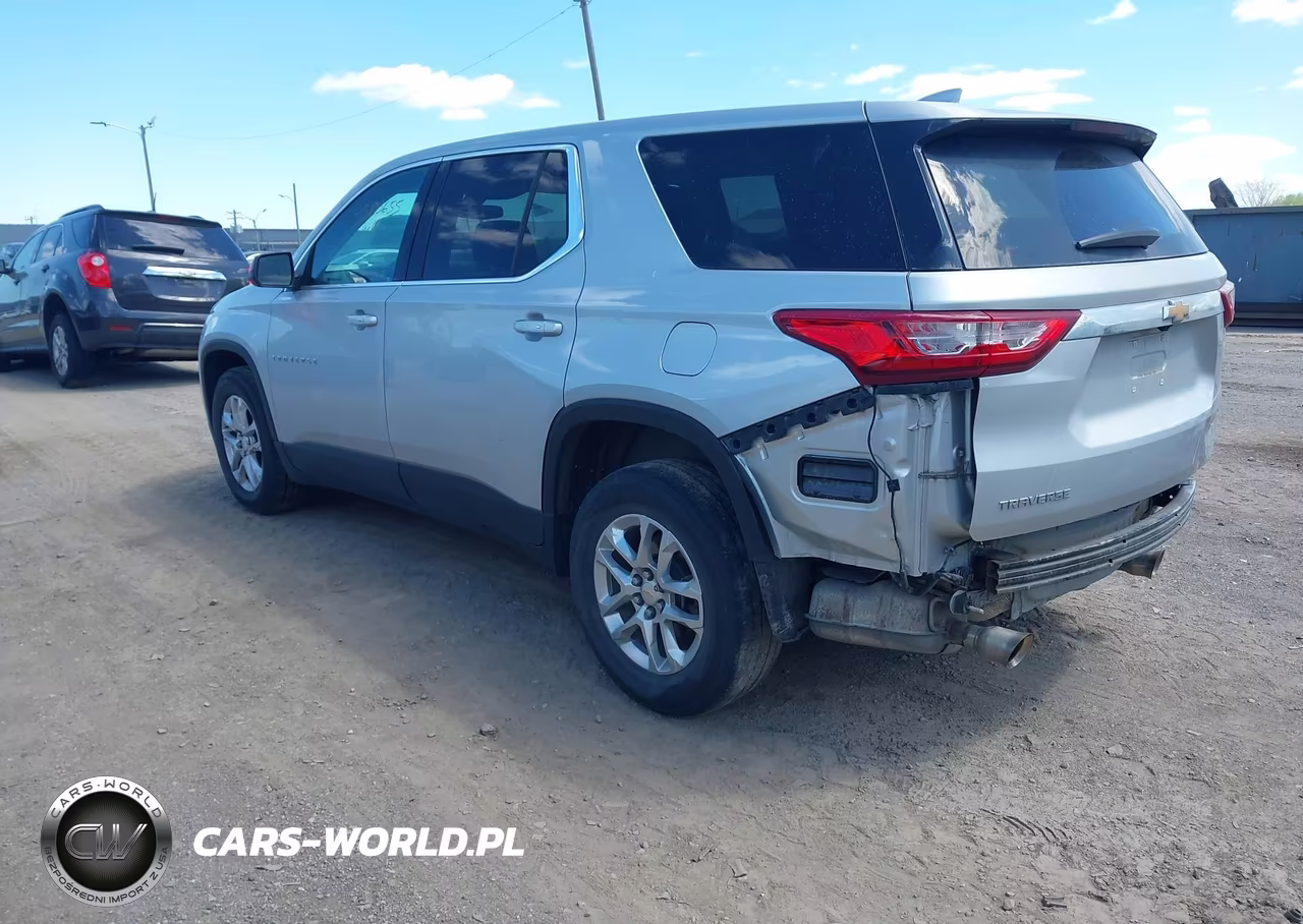 2021 Chevrolet Traverse Fwd Ls VIN:1GNERFKW3MJ210678 - 3