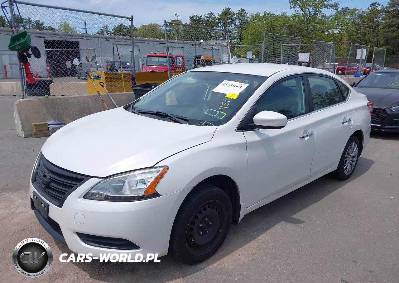 2013 Nissan Sentra Sv VIN:3N1AB7AP5DL784481 - 2