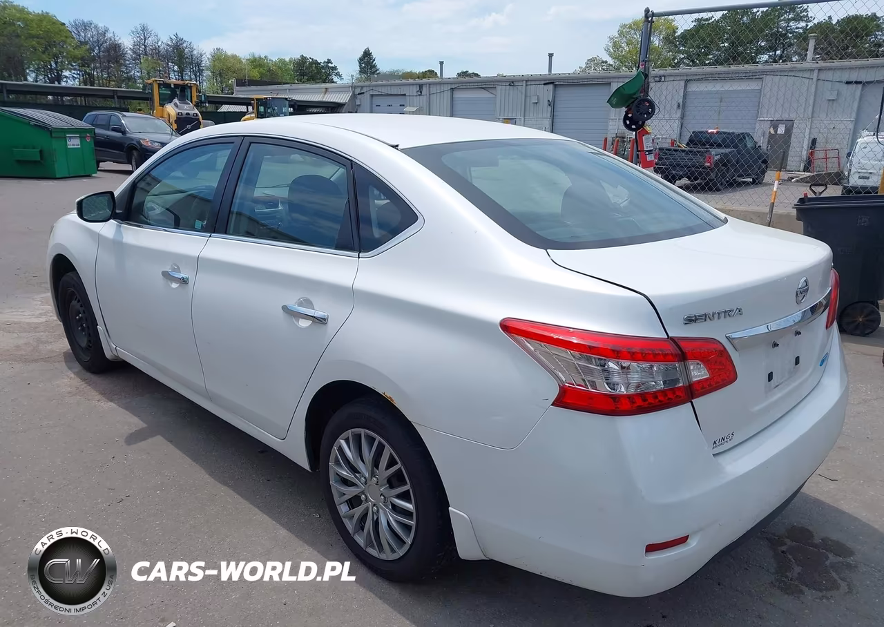 2013 Nissan Sentra Sv VIN:3N1AB7AP5DL784481 - 3
