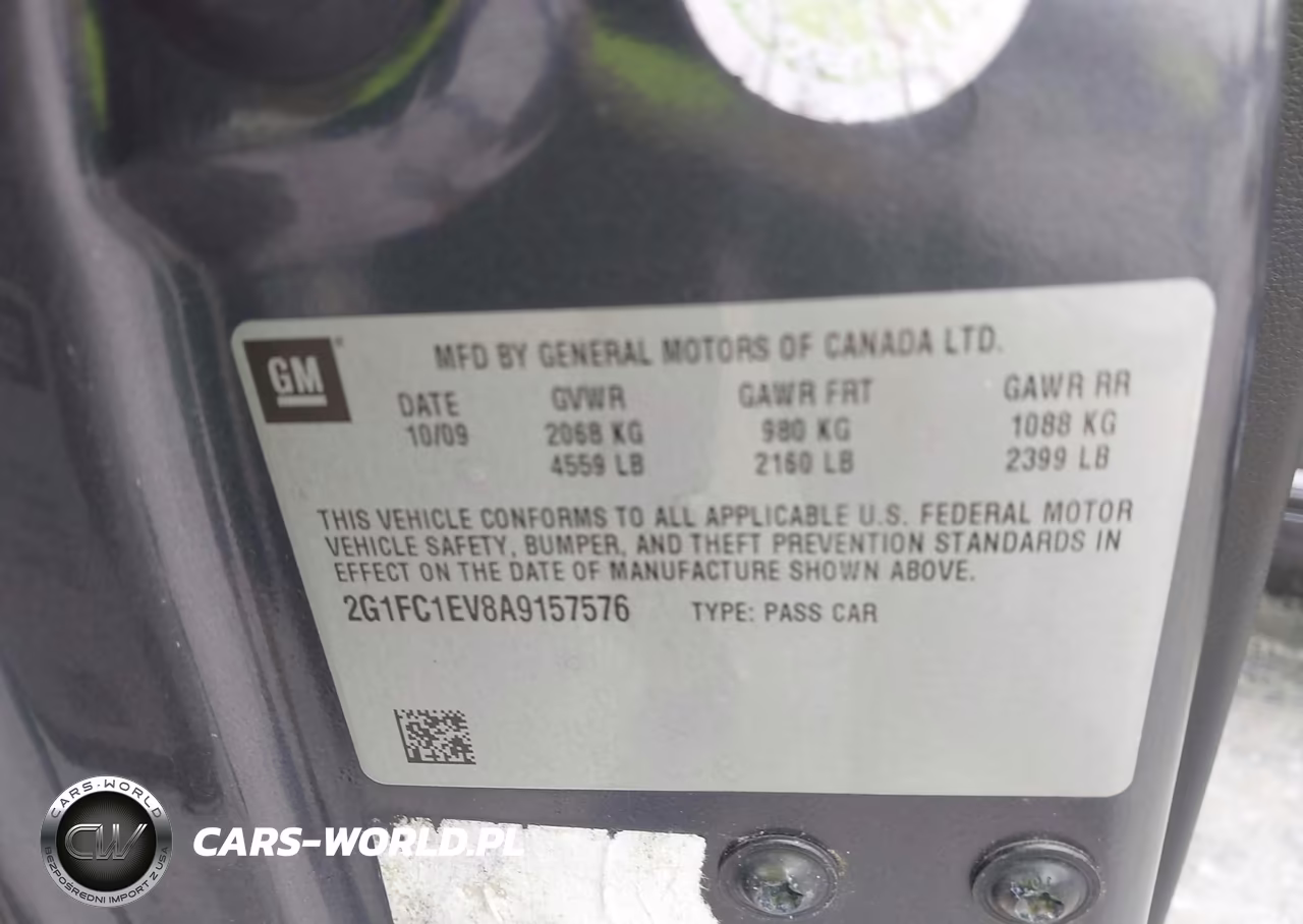 2010 Chevrolet Camaro 2Lt VIN:2G1FC1EV8A9157576 - 9