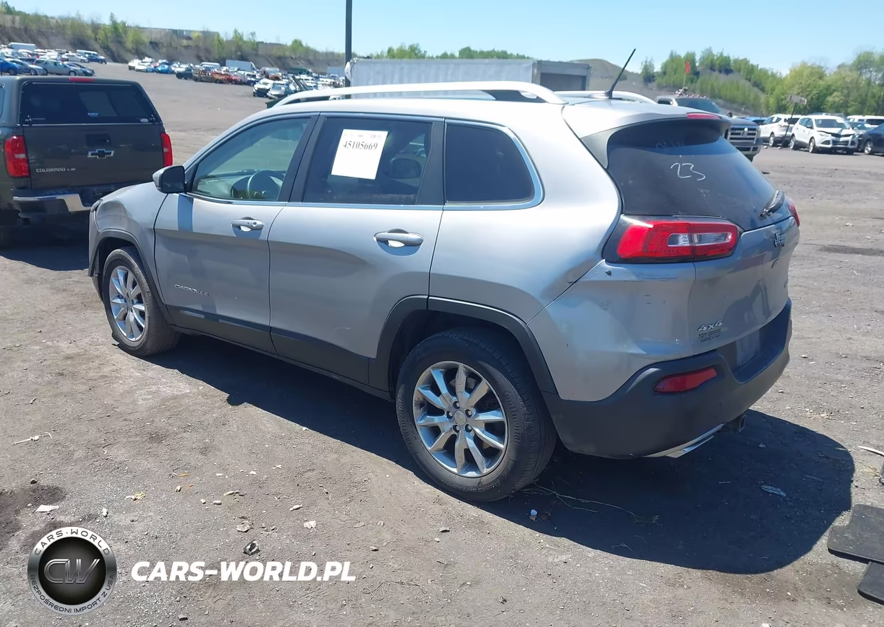 2015 Jeep Cherokee Limited VIN:1C4PJMDS1FW510958 - 3