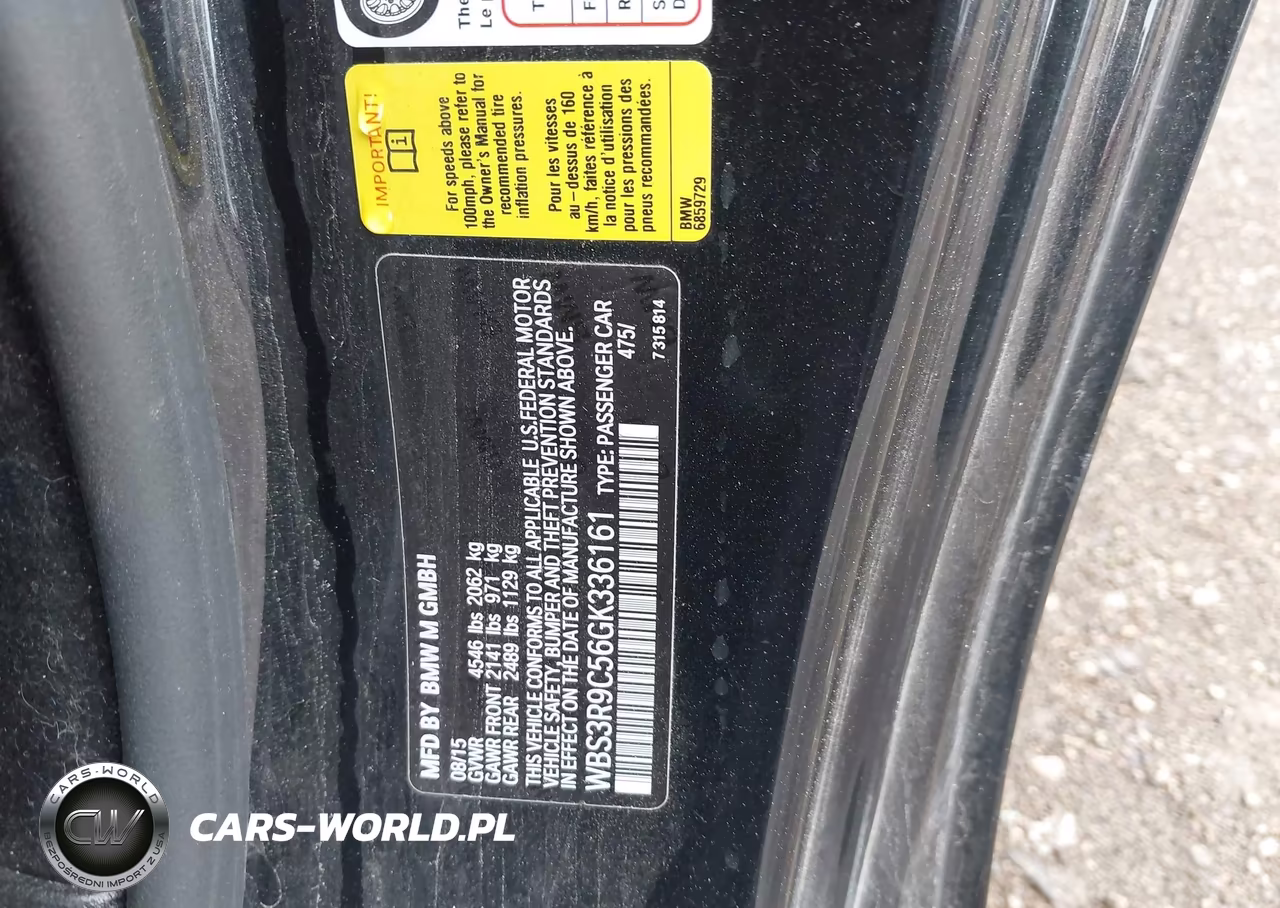 2016 BMW M4 VIN:WBS3R9C56GK336161 - 9