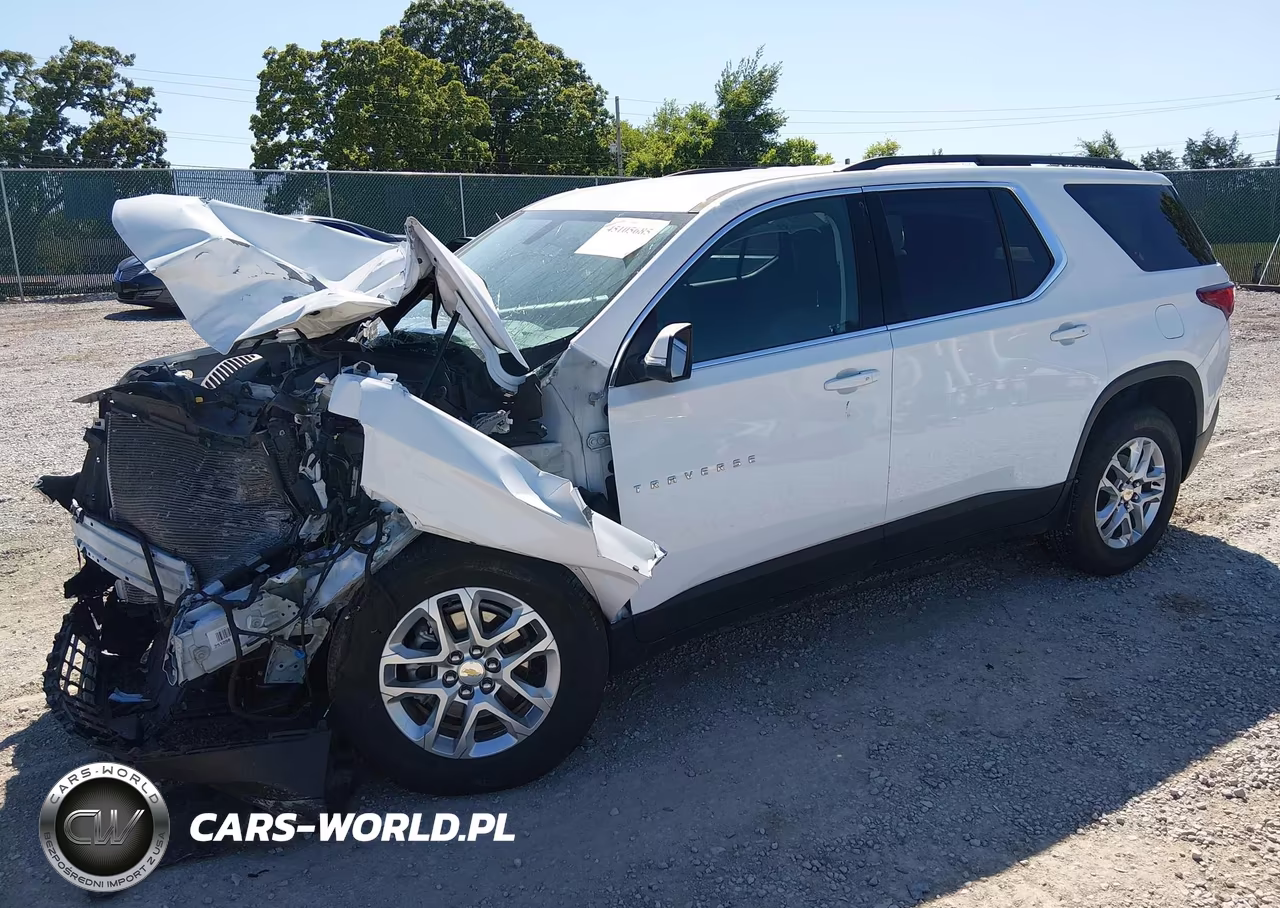 2021 Chevrolet Traverse Fwd Lt Cloth VIN:1GNERGKW5MJ250752 - 2