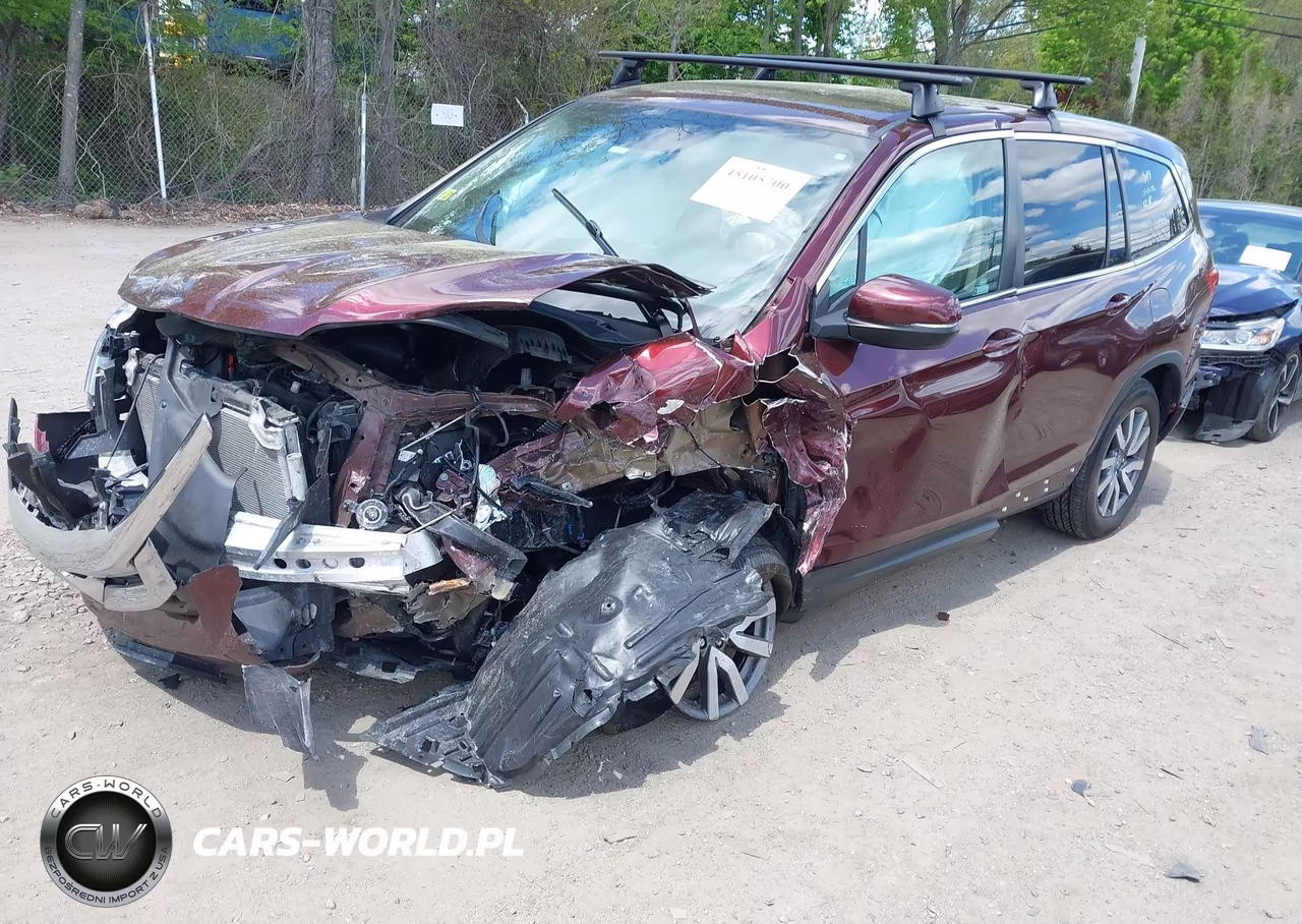 2020 Honda Pilot Awd Ex VIN:5FNYF6H30LB038482 - 2