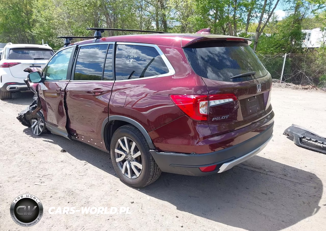 2020 Honda Pilot Awd Ex VIN:5FNYF6H30LB038482 - 3
