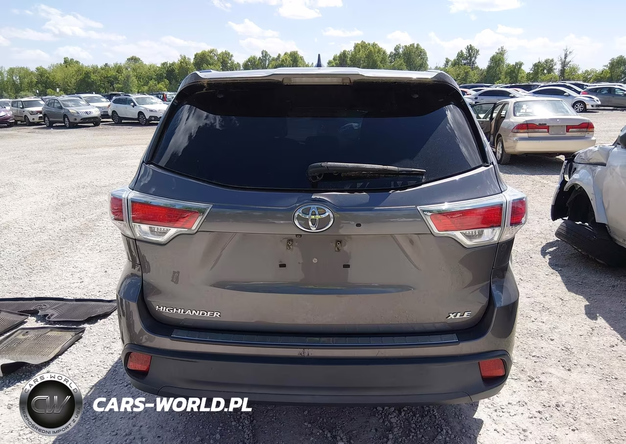 2016 Toyota Highlander Xle V6 VIN:5TDKKRFH9GS505143 - 17