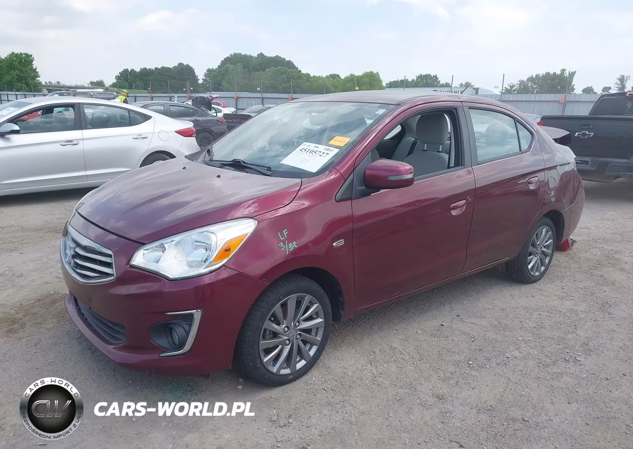 2019 Mitsubishi Mirage G4 Se VIN:ML32F4FJ7KHF02772 - 2