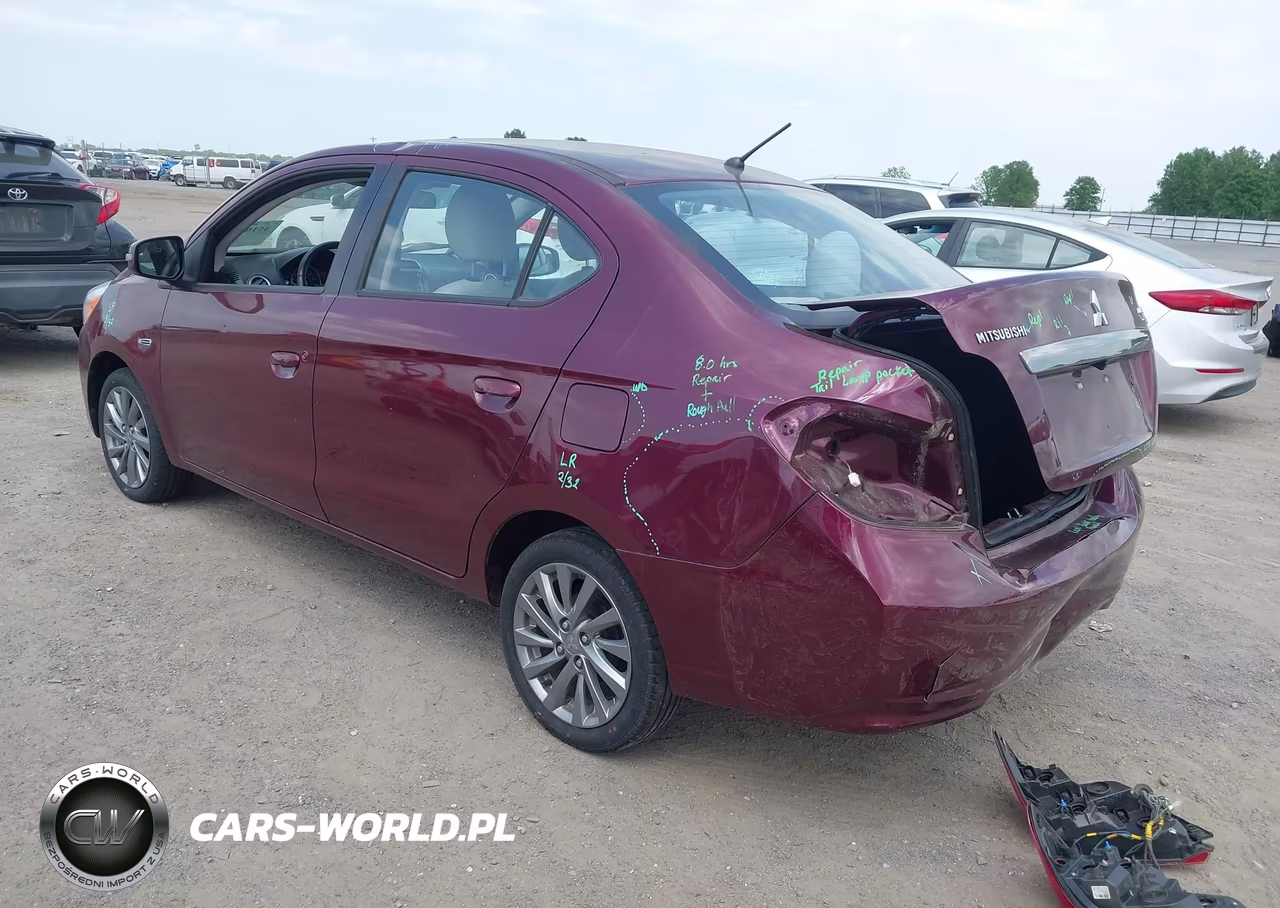 2019 Mitsubishi Mirage G4 Se VIN:ML32F4FJ7KHF02772 - 3