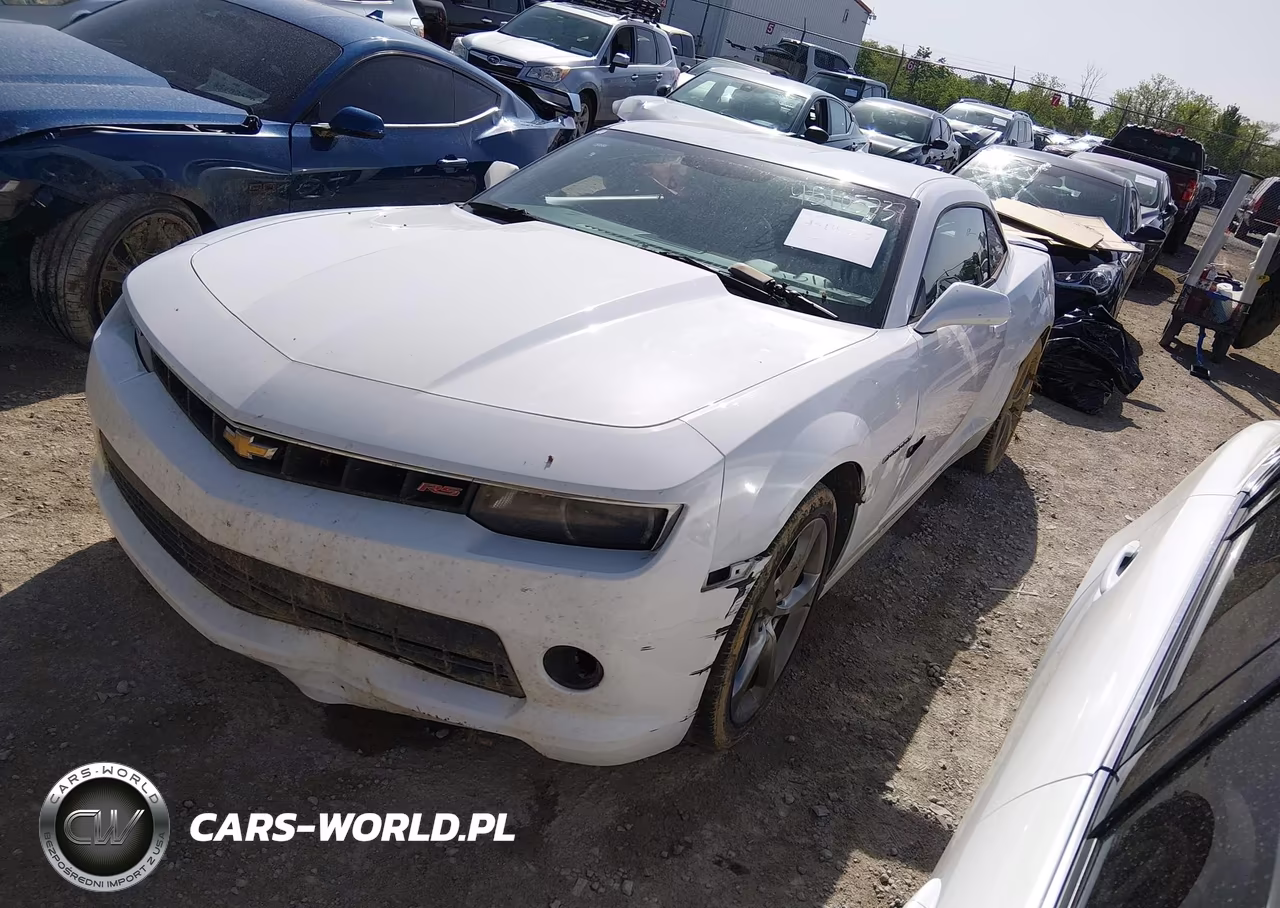 2015 Chevrolet Camaro 2Lt VIN:2G1FF1E31F9155505 - 2