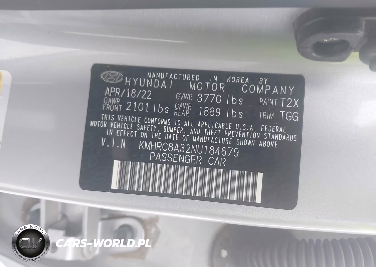 2022 Hyundai Venue Sel VIN:KMHRC8A32NU184679 - 9