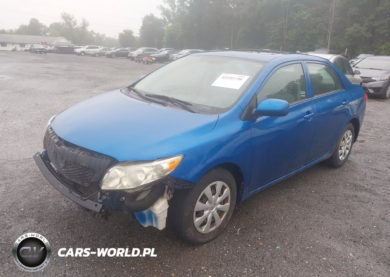 2009 Toyota Corolla Le VIN:2T1BU40EX9C017911 - 2
