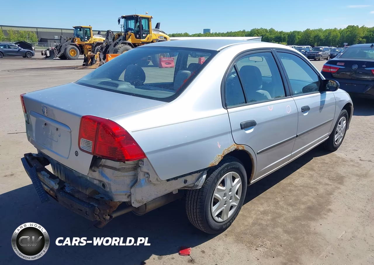 2004 Honda Civic Vp VIN:2HGES16334H638169 - 4